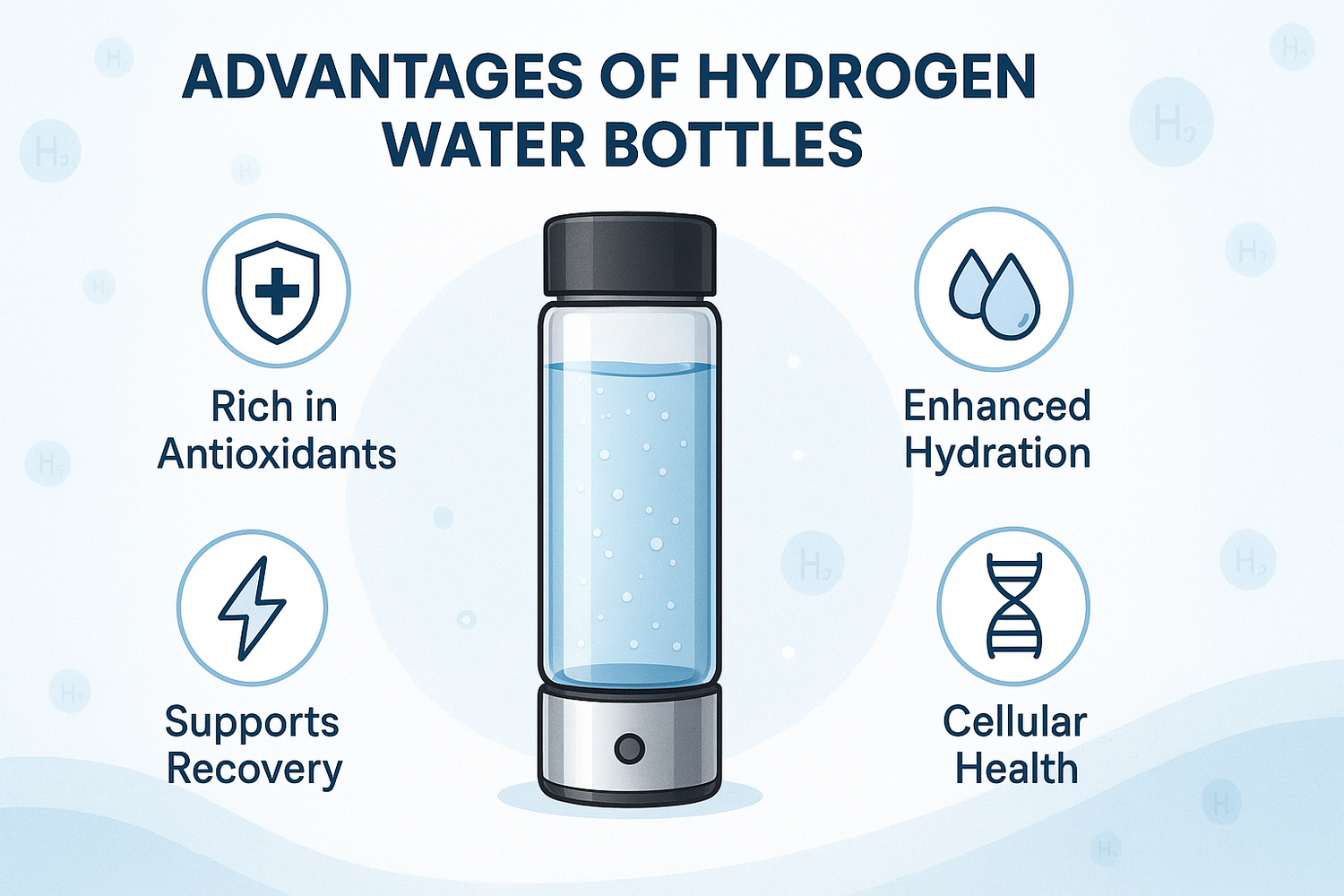 hydrogen water bottle benefits