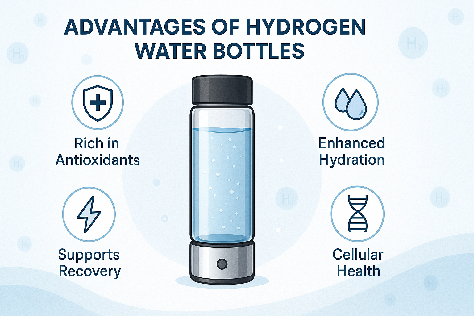 hydrogen water bottle benefits